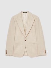 Reiss Stone Belmont Sb Suit Jacket - Image 2 of 6