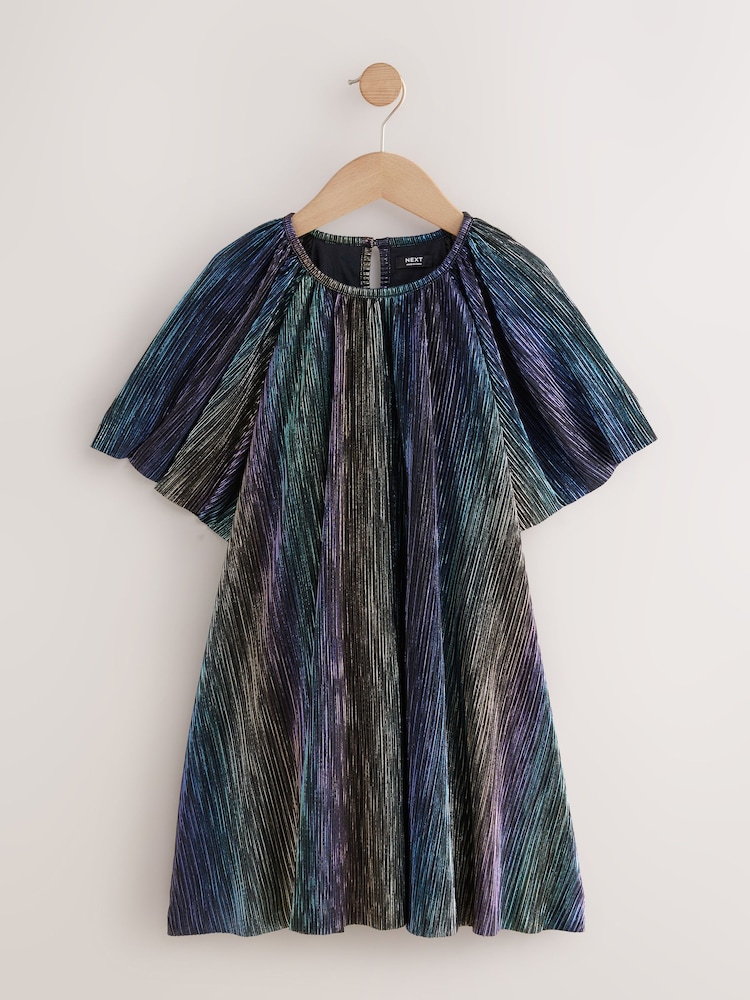 Multi Sparkle Angel Sleeve Party Dress (3-16yrs) - Image 1 of 4