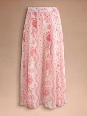 Cath Kidston Pink Pleated Skirt - Image 1 of 3