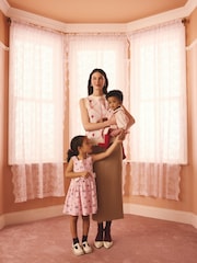 Cath Kidston Pink Mix Bow Print Knitted Tank Top - Image 10 of 19