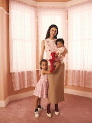 Cath Kidston Pink Mix Bow Print Knitted Tank Top - Image 9 of 19