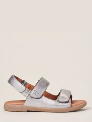 Zig+Star Silver Junior Solar Strap Sandals - Image 2 of 7