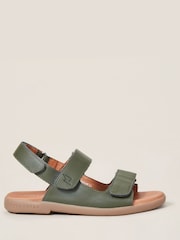 Zig+Star Green Junior Solar Strap Sandals - Image 2 of 6