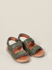 Zig+Star Green Junior Solar Strap Sandals - Image 3 of 6