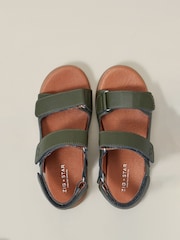 Zig+Star Green Junior Solar Strap Sandals - Image 4 of 6