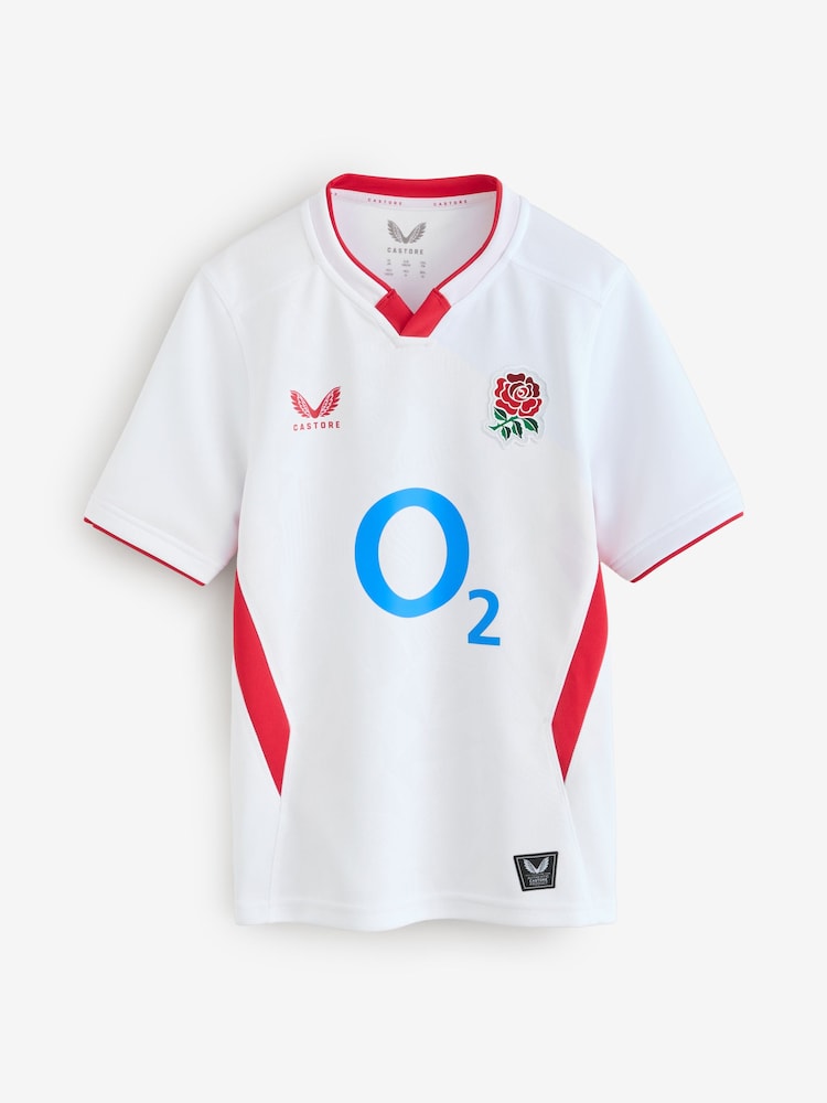 Castore White England Home Replica Shirt Junior - Image 1 of 1