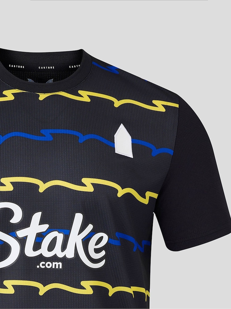 Castore Yellow Everton FC 3Rd Short Sleeve Shirt - Image 5 of 5