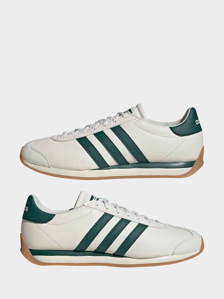 adidas gazelle silver green womens adidas x Sporty & Rich Women's Blanc main image 0