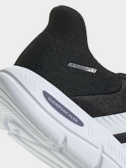 adidas Black/White Cloudfoam Flex Laces Shoes - Image 9 of 10