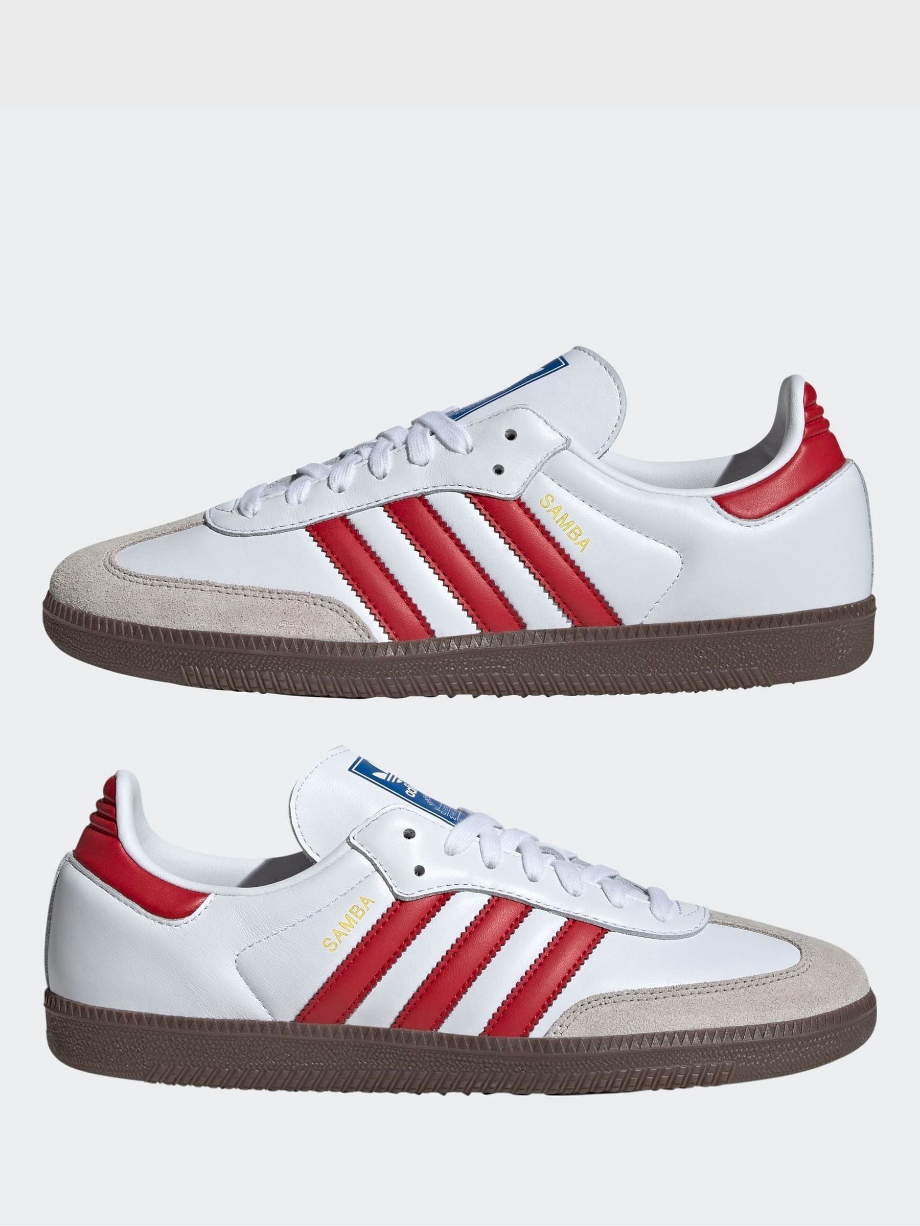Comprar Branco/Vermelho - Adidas Original Samba OG Trainers from