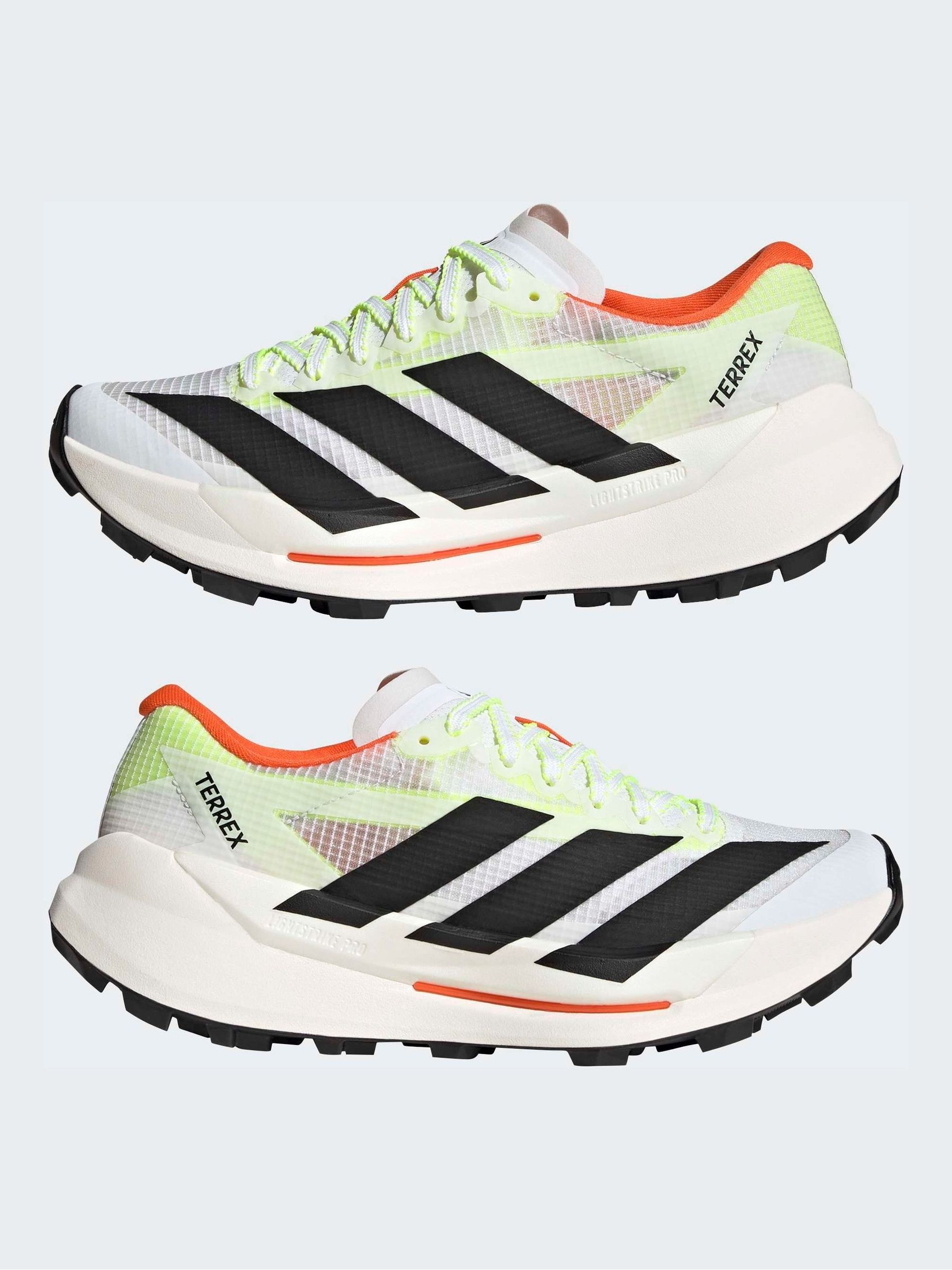 Buy adidas White Terrex Agravic Tt Trail Running Trainers from