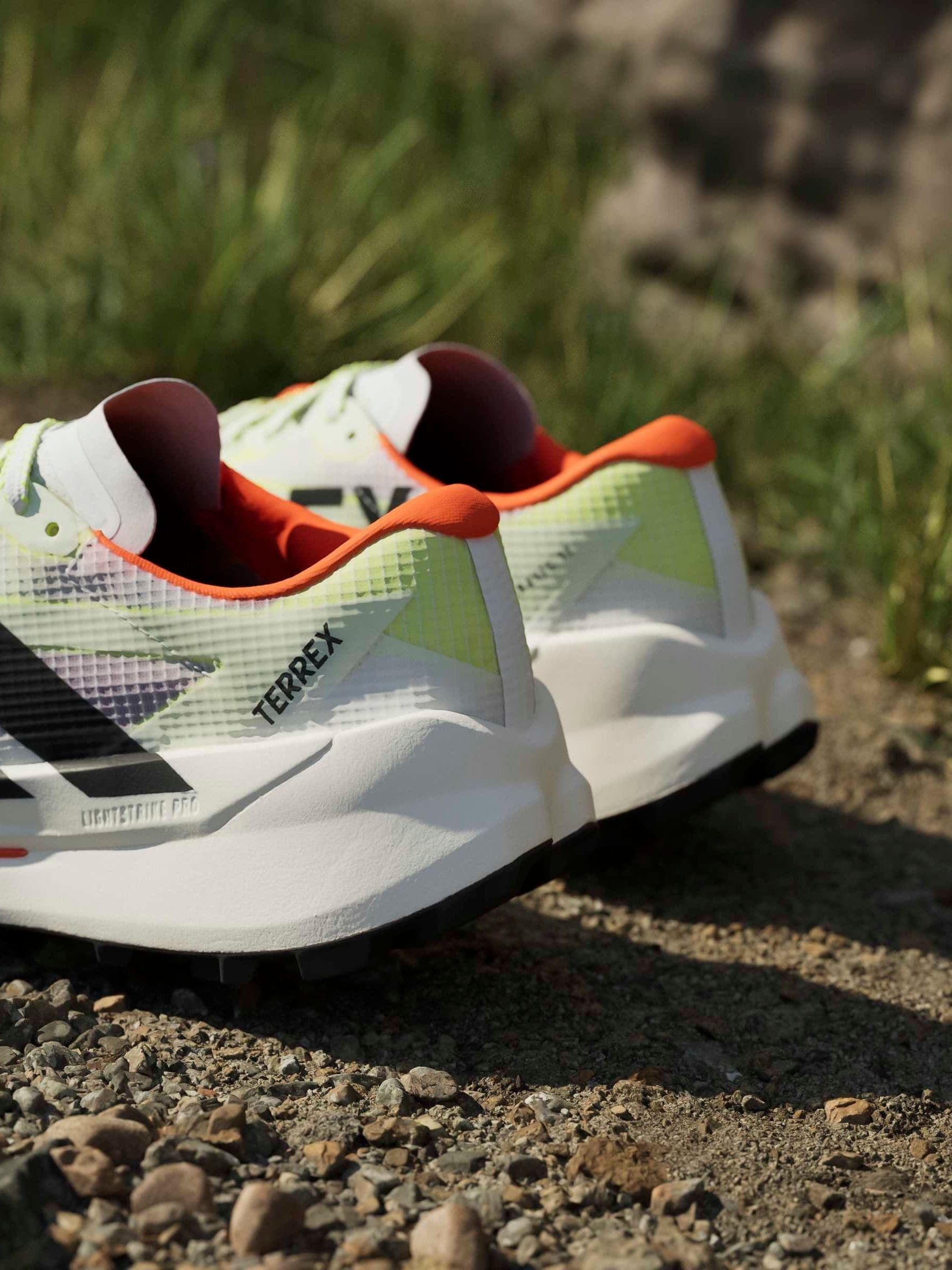 Buy adidas White Terrex Agravic Tt Trail Running Trainers from