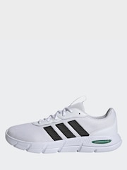 adidas White Cloudfoam Flex Laces Shoes - Image 2 of 10