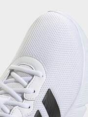 adidas White Cloudfoam Flex Laces Shoes - Image 8 of 10