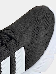 adidas Black/White Cloudfoam Flex Laces Shoes - Image 9 of 10