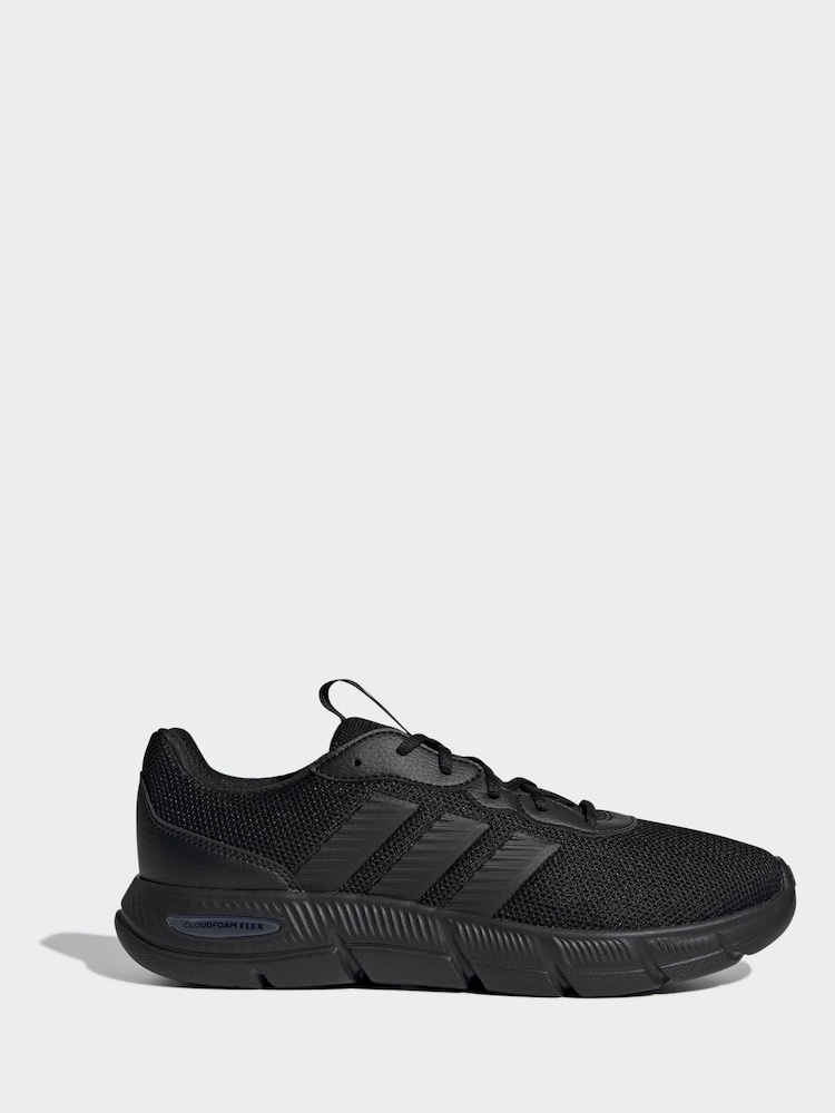 adidas Black Cloudfoam Flex Laces Shoes - Image 1 of 9