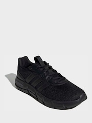 adidas Black Cloudfoam Flex Laces Shoes - Image 3 of 9