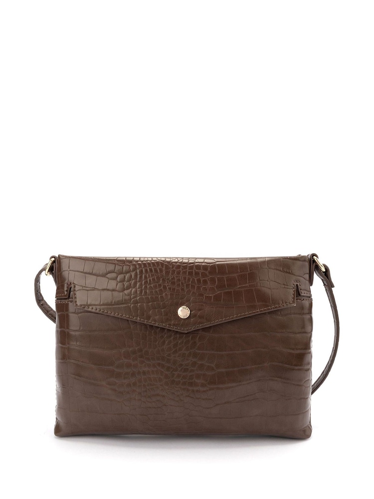 Fiorelli Hannah Pocket Cross-Body Brown Bag - Image 1 of 3