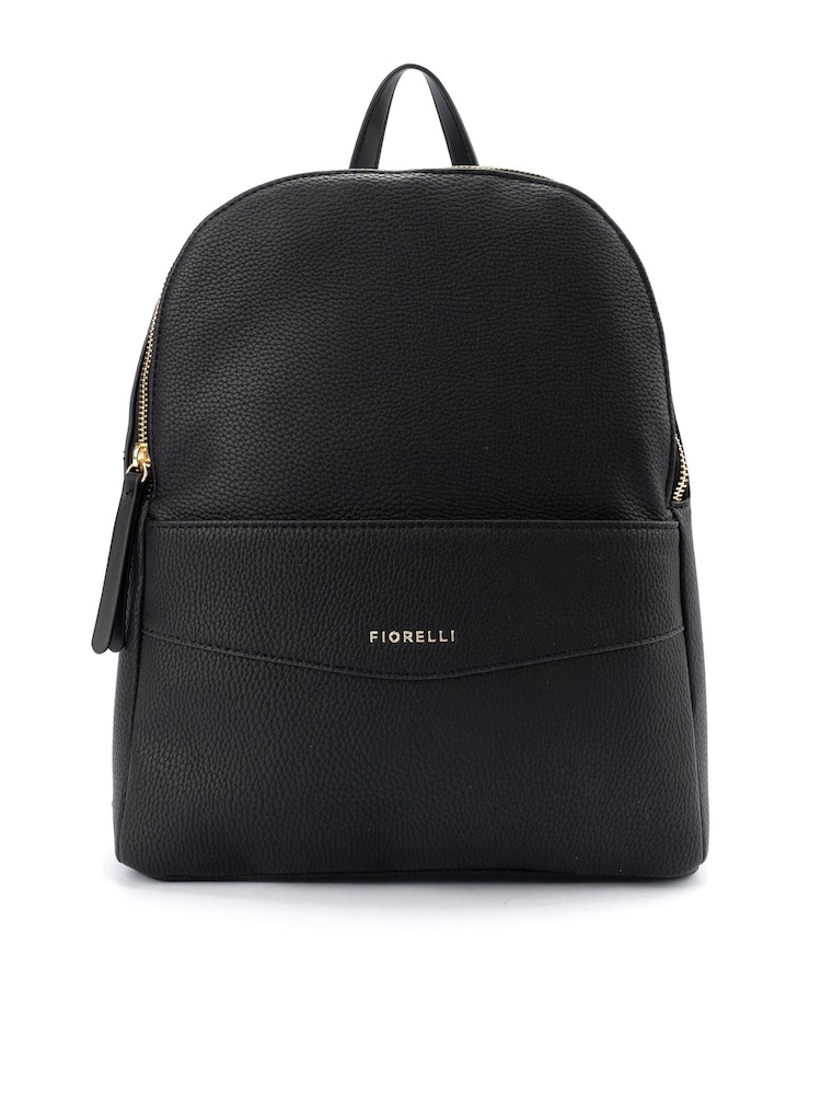 Fiorelli Large Trenton Backpack Plain Black Bag - Image 1 of 4