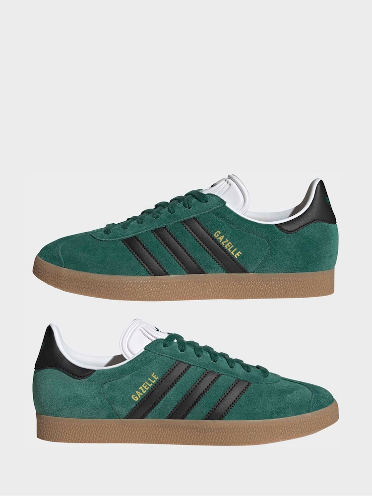 adidas gazelle silver green womens adidas Originals Women's Gazelle Indoor
