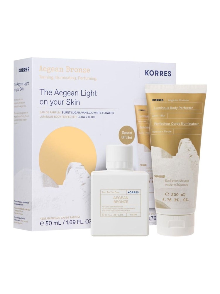 Korres Body Aegean Bronze Eau De Parfum Perfecter Gift Set - Image 1 of 1