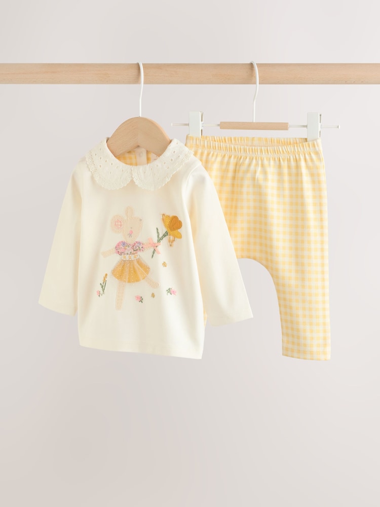 بيج فاتح جنية الفأر - Long Sleeve Top and Legging Baby 2 Piece Set (0mths-2yrs) - صورة 1 من 11 بيج فاتح جنية الفأر - Long Sleeve Top and Legging Baby 2 Piece Set (0mths-2yrs) - صورة 1 من 11
