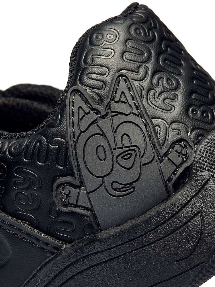Character Black Bluey And Bingo School Shoes - Image 6 of 6
