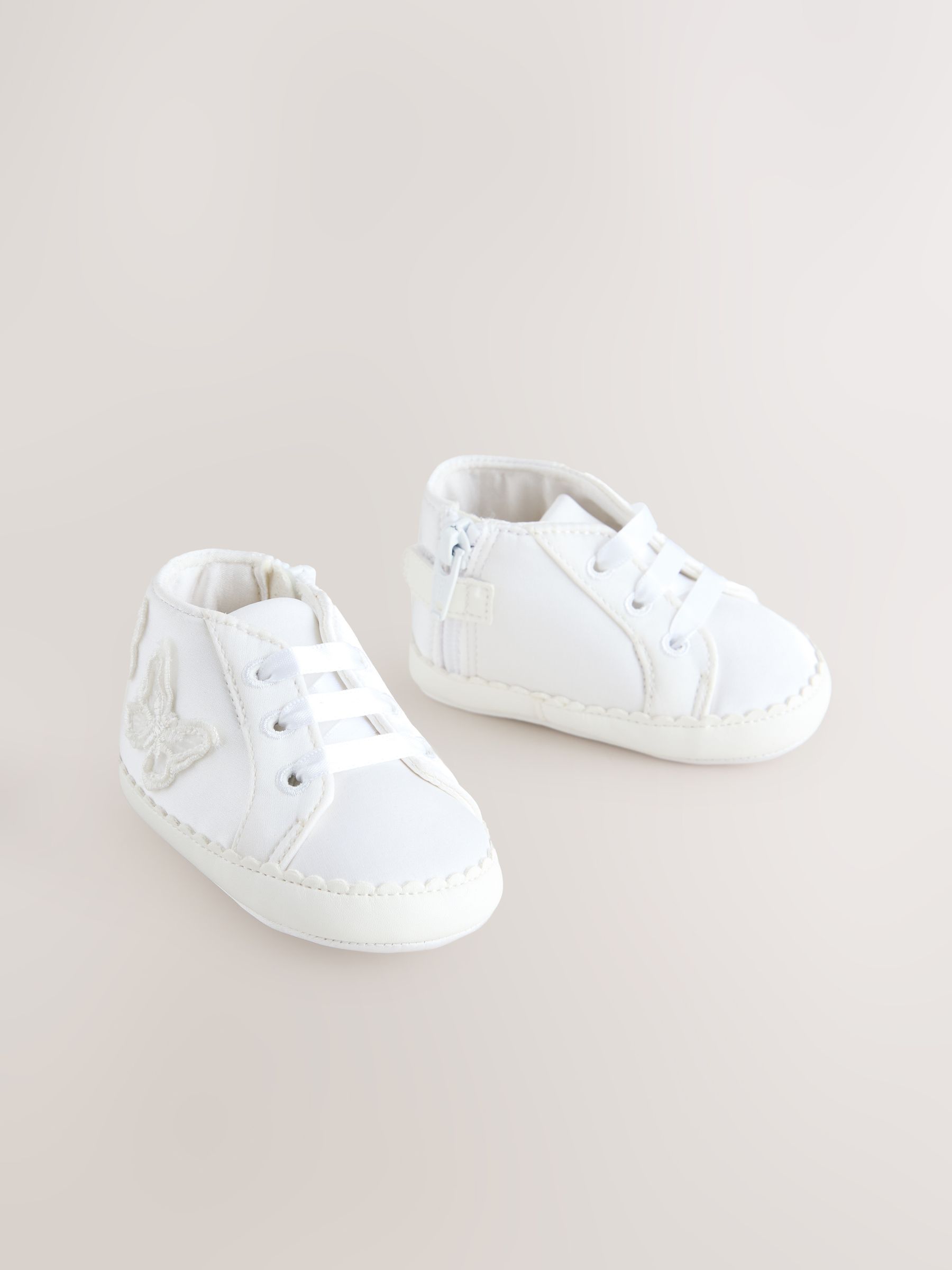 Buy White Baby High Top Trainers (0-24mths) from Next USA