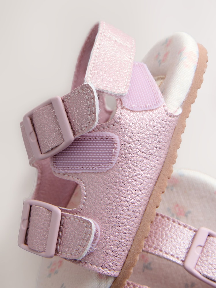 Pink Schimmer - Babysandalen mit Klettverschluss (0-24Monate) - Bild 2 von 6 Pink Schimmer - Babysandalen mit Klettverschluss (0-24Monate) - Bild 2 von 6