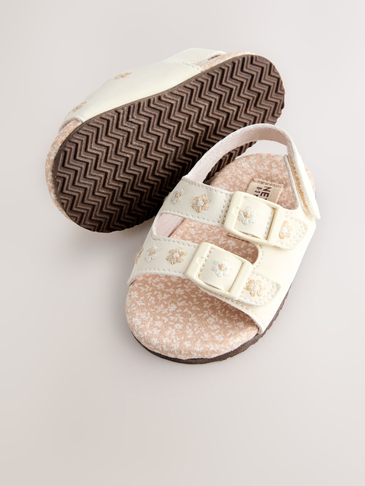 Neutral Blumig  - Babysandalen mit Klettverschluss (0-24Monate) - Bild 2 von 6