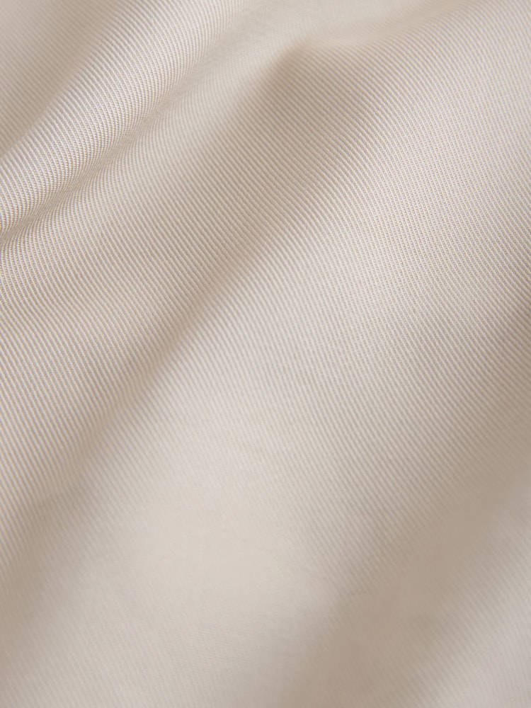 ניטרלי - Cotton Shacket with Faux Suede Collar - תמונה 9 מתוך 9