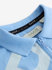 أزرق - طبعة خطاب - قميص بولو من Baker by Ted Baker  - صورة 14 من 14