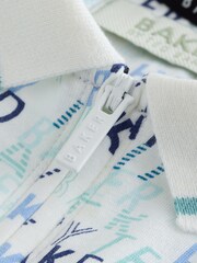 أبيض طباعة بالكامل - قميص بولو من Baker by Ted Baker  - صورة 12 من 12