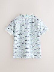 أبيض طباعة بالكامل - قميص بولو من Baker by Ted Baker  - صورة 8 من 12