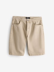 Mid Stone Denim Shorts - Image 1 of 1