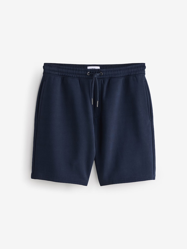 Navy Jersey Pull on Shorts - Image 1 of 1