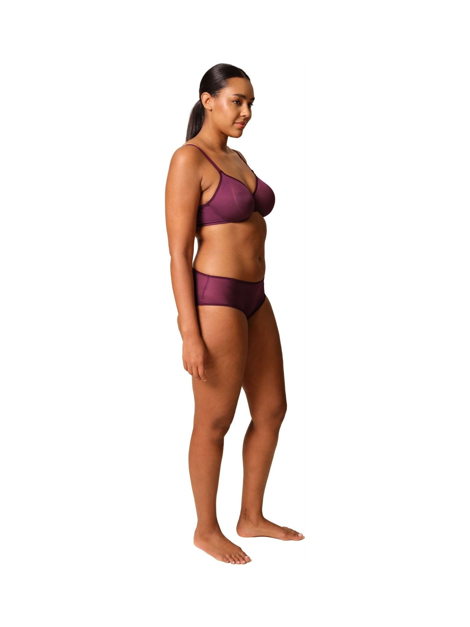 Buy Gossard Purple Glossies Sheer Bra from Next Ireland