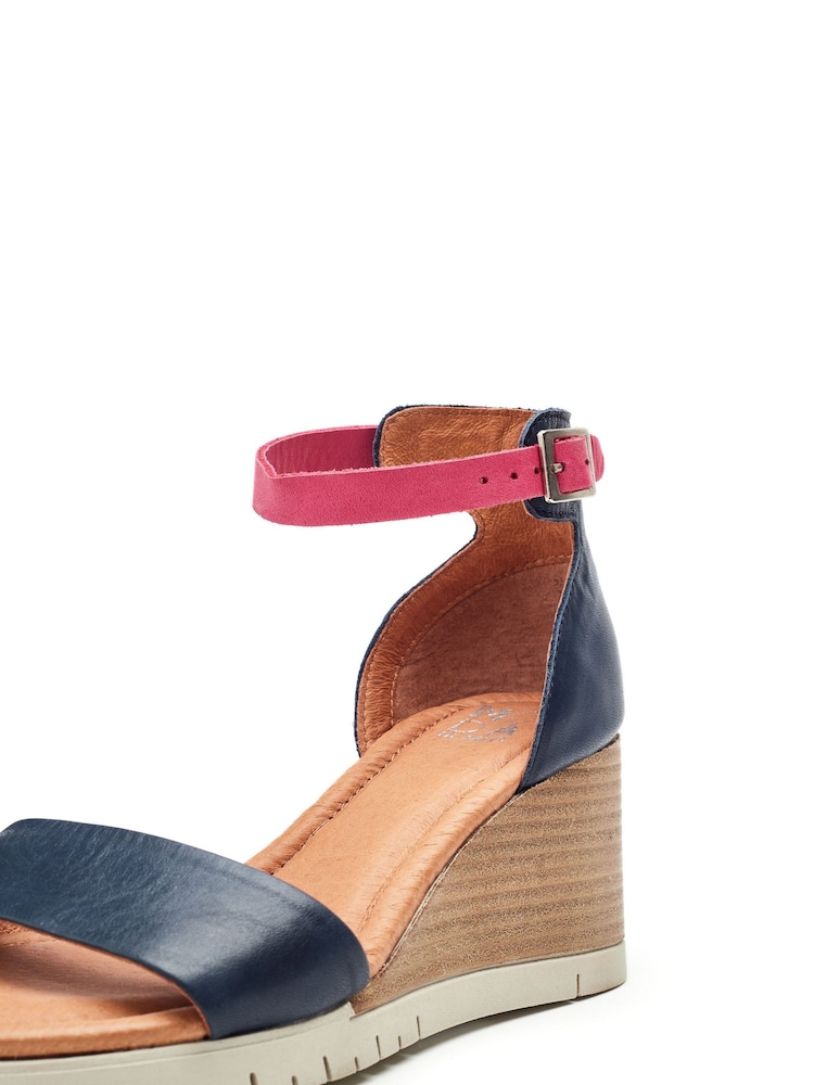 Moda in Pelle Karia Two Part Wedge Sandals - Image 4 of 4 Moda in Pelle Karia Two Part Wedge Sandals - Image 4 of 4