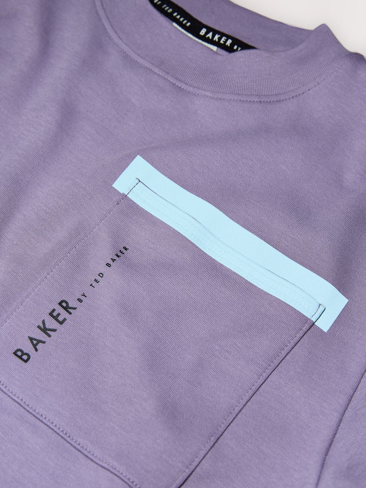 Baker by Ted Baker Oversized Pocket T-Shirt - Image 12 of 12