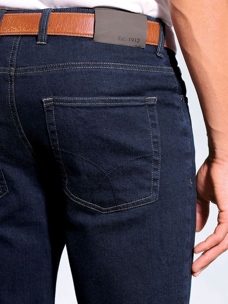 Dunkelblau - Brook Taverner Denim Jeans - Bild 3 von 3