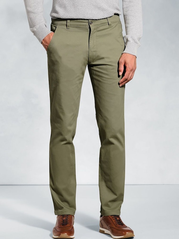 Brook Taverner Stretch Cotton Chinos - Imagen 1 de 3