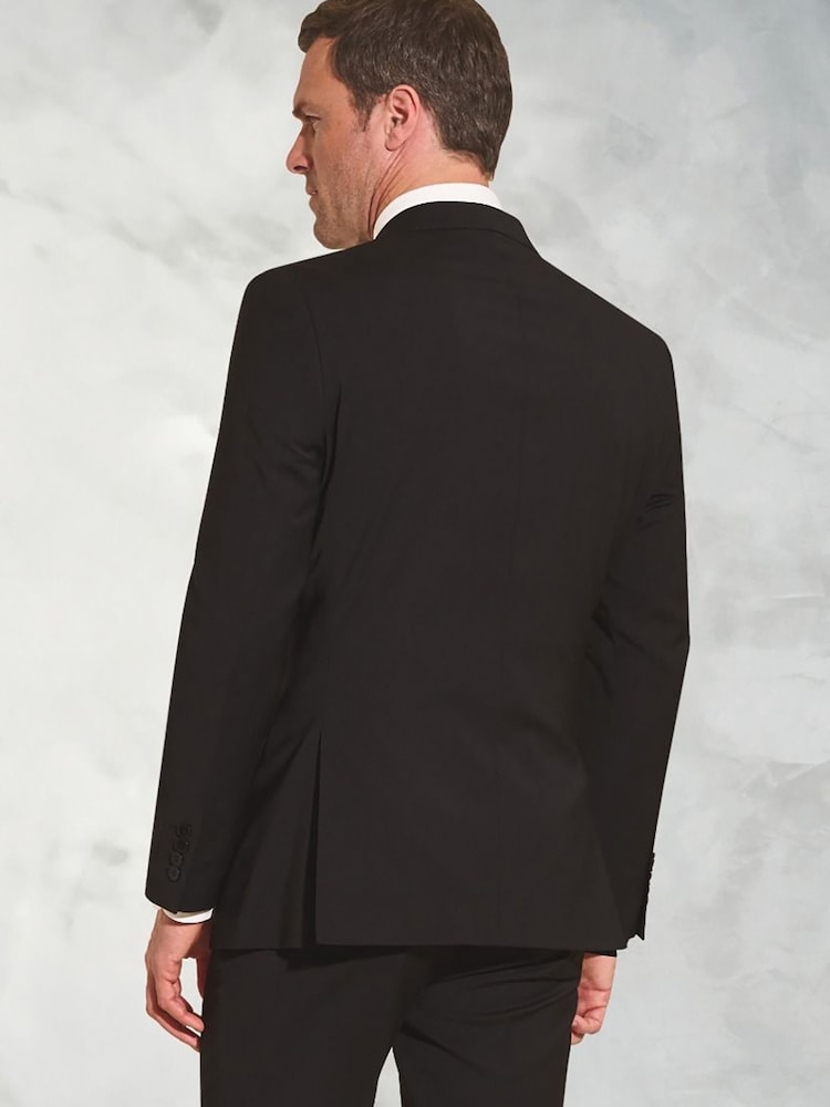 Brook Taverner Black White Cassino Slim Fit Jacket - Image 5 of 5