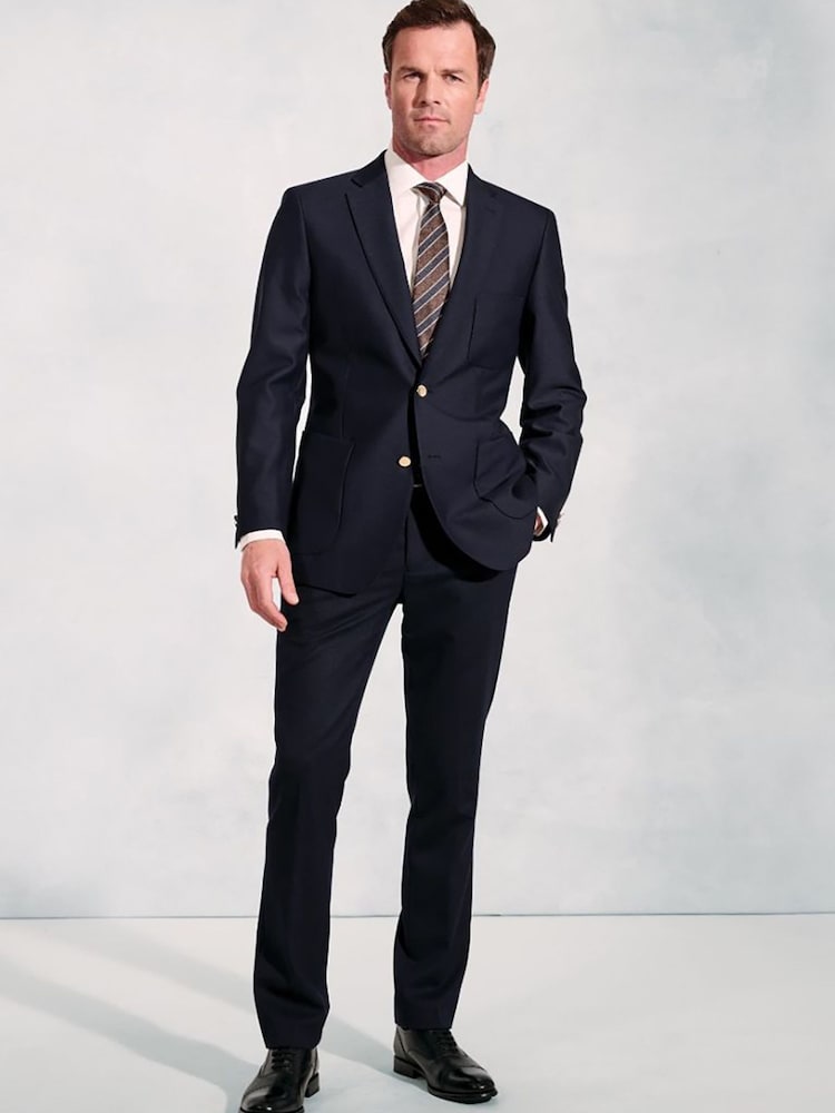 Brook Taverner Wool Blend Blazer - Bild 2 von 6