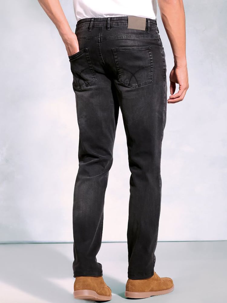 Grau - Brook Taverner Denim Jeans - Bild 2 von 3