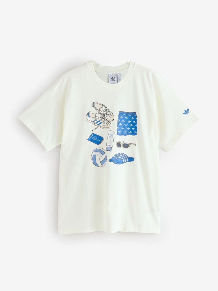 adidas Originals T-Shirts White - Image 1 of 1
