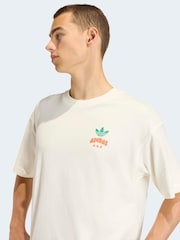 adidas Originals Beige Chilli Pt. 2 T-Shirt - Image 1 of 7