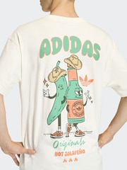 adidas Originals Beige Chilli Pt. 2 T-Shirt - Image 5 of 7