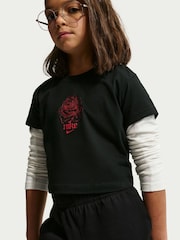 Nike Black Jersey Shorts - Image 3 of 5