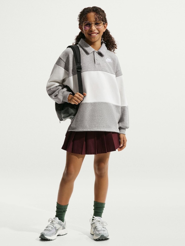 Nike Black Sportswear Club Rugby Shirt - Image 1 of 7