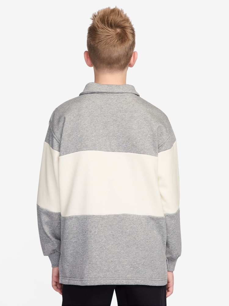 Nike Black Sportswear Club Rugby Shirt - Image 2 of 7